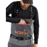 Полукомбинезон забродный NORFIN PILOT STOCKINGFOOT GRAY р.LS 83329-03L-S