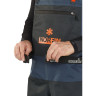Полукомбинезон забродный NORFIN PILOT BOOTFOOT р.42-M с сапогами 82231-42-M